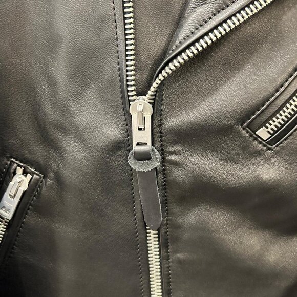 COACH Leather Moto Jacket - Picture 5 of 16